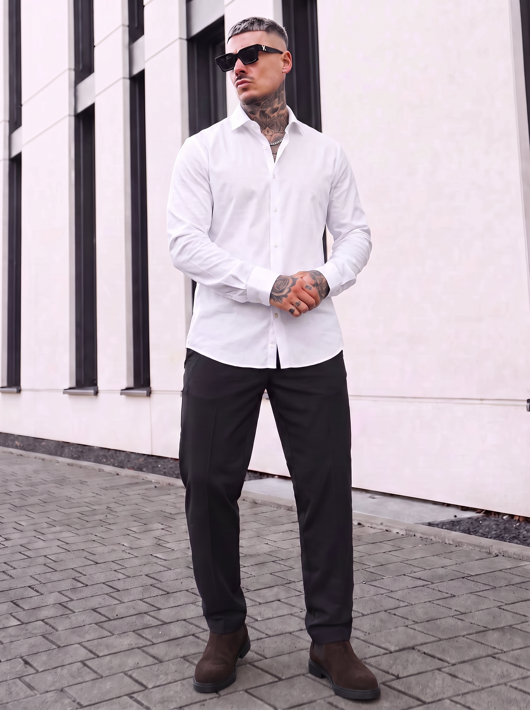 Tailored quiet luxury blazer